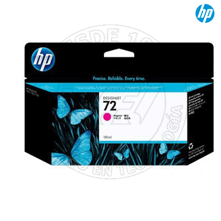 Cartucho de Tinta HP 72 Color Magenta + Vivera Cartridge Plotter
