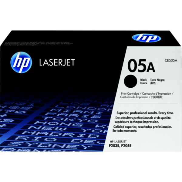 Tóner HP LaserJet Original  05A Negro