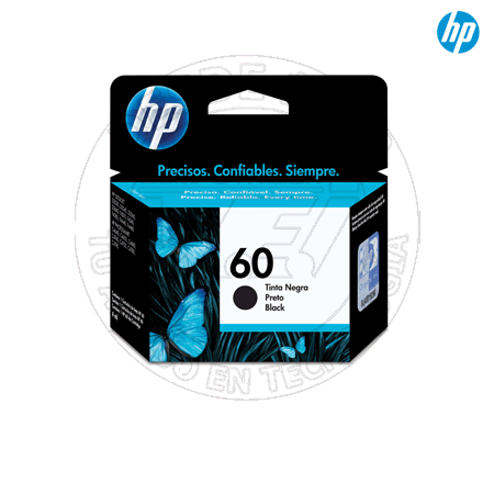 Cartucho de Tinta HP 60 Color Negro (CC640WL)