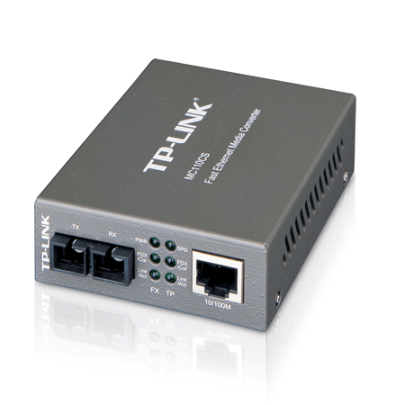 Convertidor Rj45 A Fibra Monomodo Sc 10