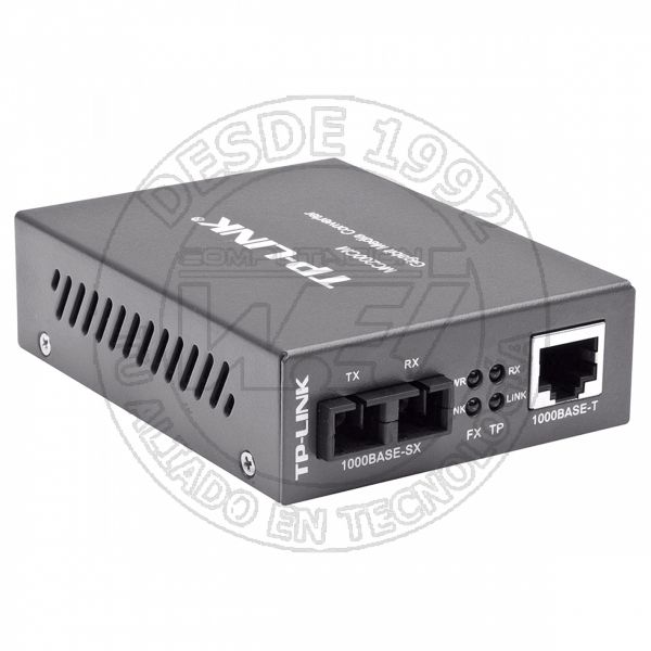 Convertidor de Medio Gigabit Multi-Mode Media converter 850Nm (MC200CM)