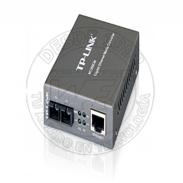 Convertidor de Medio Gigabit Multi-Mode Media converter 850Nm (MC200CM)