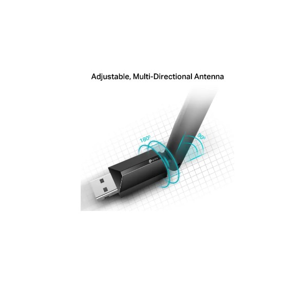Adaptador Wifi Tp-Link Ac600 Wlan, Dual Band (ARCHER T2U)