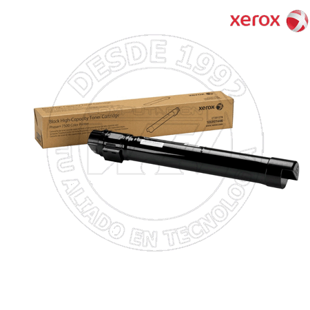 Tóner Negro High Capacity Xerox 7500 (106R01446)