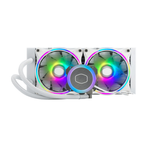 Refrigeración Líquida Cooler Master MasterLiquid ML240 Illusion White, LGA1700/AM5, 1800 RPM