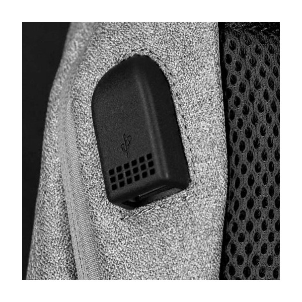 Mochila para Notebook Klip Xtreme Stendal KNB-577GR, laptops de hasta 15.6in, Gris (KNB-577GR)