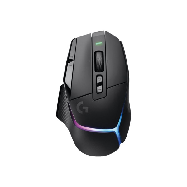 Logitech G G502 X PLUS - Ratón - óptico - inalámbrico - 2.4 GHz - receptor USB de Logitech LIGHTSPEED - blanco (910-006170)