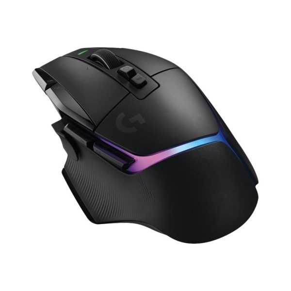Logitech G G502 X PLUS - Ratón - óptico - inalámbrico - 2.4 GHz - receptor USB de Logitech LIGHTSPEED - blanco (910-006170)