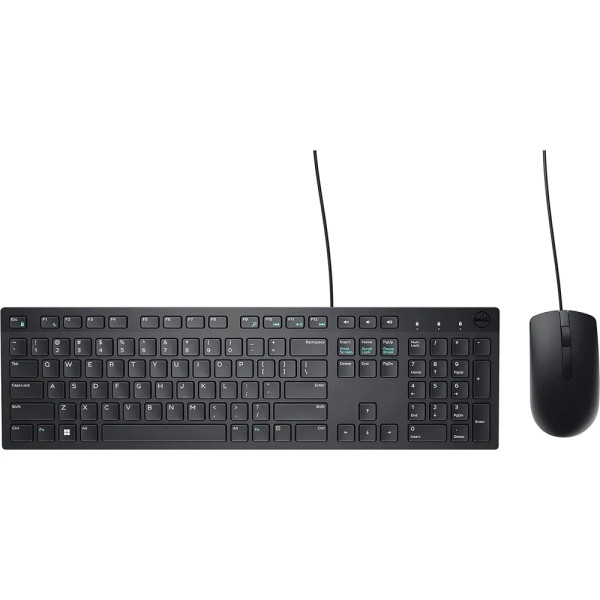 Kit Teclado y Mouse Dell KM300C  Alámbrico (580-AKKW)