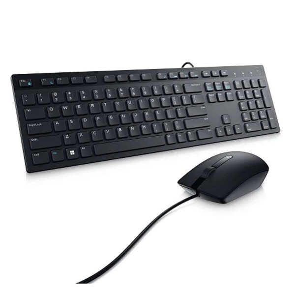 Kit Teclado y Mouse Dell KM300C  Alámbrico