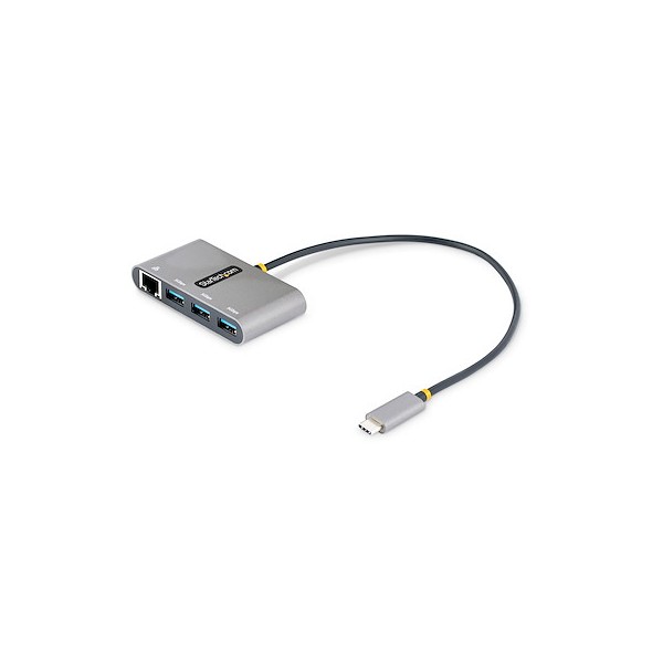 3-Port USB-C Hub with Ethernet Portable (HB30C3A1GEA2)