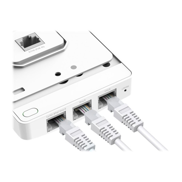 Punto de Acceso WiFi 5 TPLINK EAP235Wall  Instalación en Pared, Alto Rendimiento (EAP235-WALL)