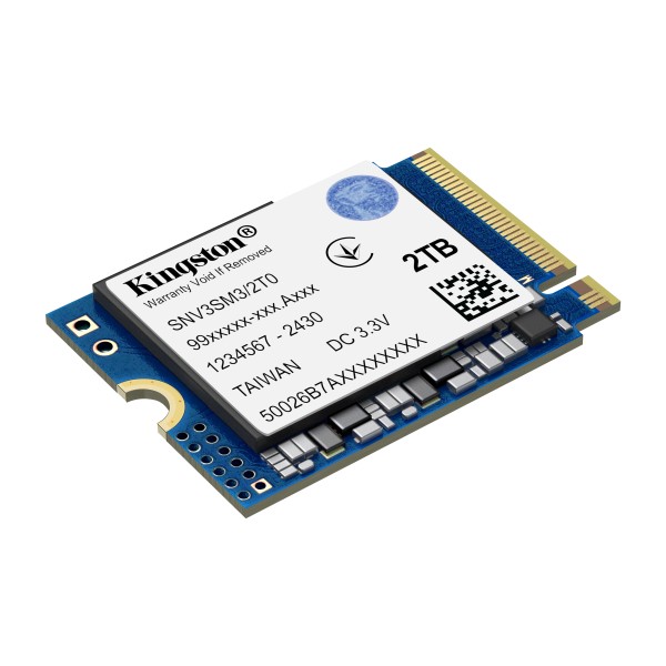 Kingston - Internal hard drive - 2000 GB - M.2 2230 - Solid state drive (SNV3SM3/2T0)