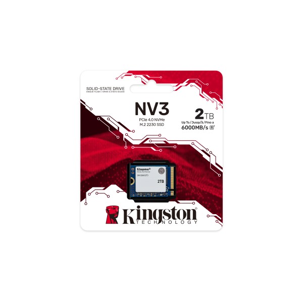 Kingston - Internal hard drive - 2000 GB - M.2 2230 - Solid state drive (SNV3SM3/2T0)