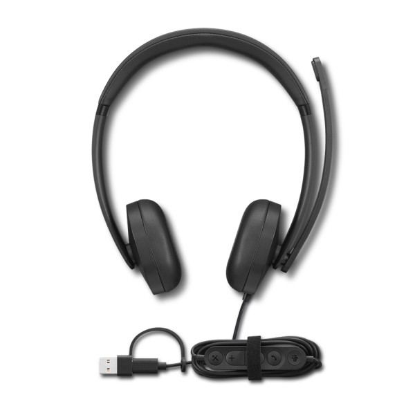 Lenovo - Headset - Para Professional audio / Para Conference / Para Cellular phone / Para Computer - Wired (4XD1R88995)