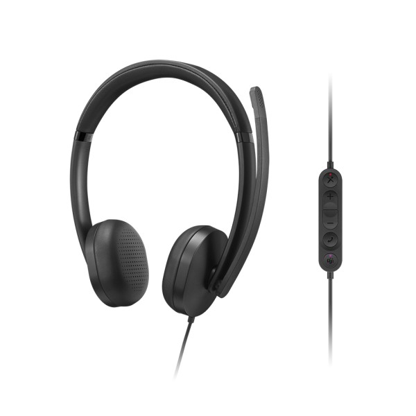 Lenovo - Headset - Para Professional audio / Para Conference / Para Cellular phone / Para Computer - Wired (4XD1R88995)