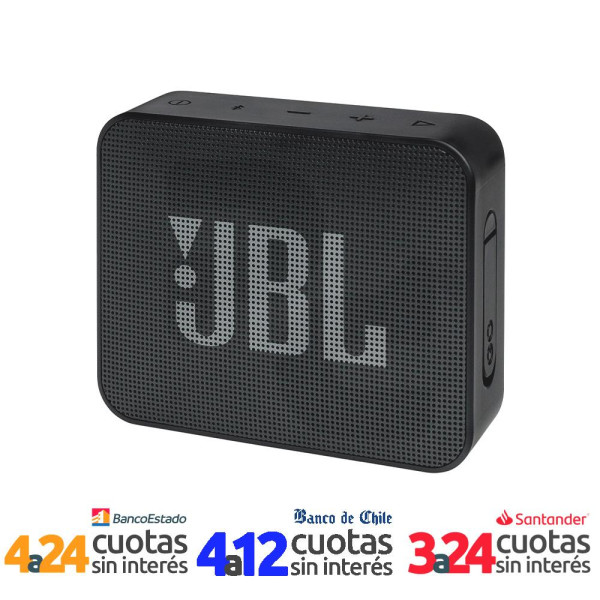 Altavoz Portátil JBL Go Essential  Inalámbrico  Bluetooth  Potencia de 3.1W  Color Negro (JBLGOESBLKAM)