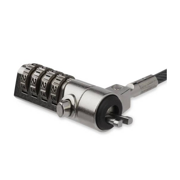 Candado de Notebook con Combinación de 4 Dígitos para Portátiles StarTech - Protección Antirrobo (LTLOCK4D)