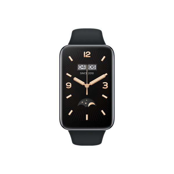 Xiaomi Smart Band 7 Pro Rastreador de actividad con banda en Negro TPU, tamaño de muñeca: 130205 mm, pantalla luminosa de 1.64 pulgadas, Bluetooth, 20.5 g (39500)