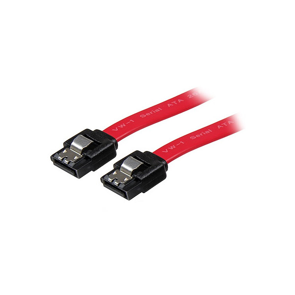 Cable SATA con Cierre de Seguridad de 12 pulgadas (LSATA12)
