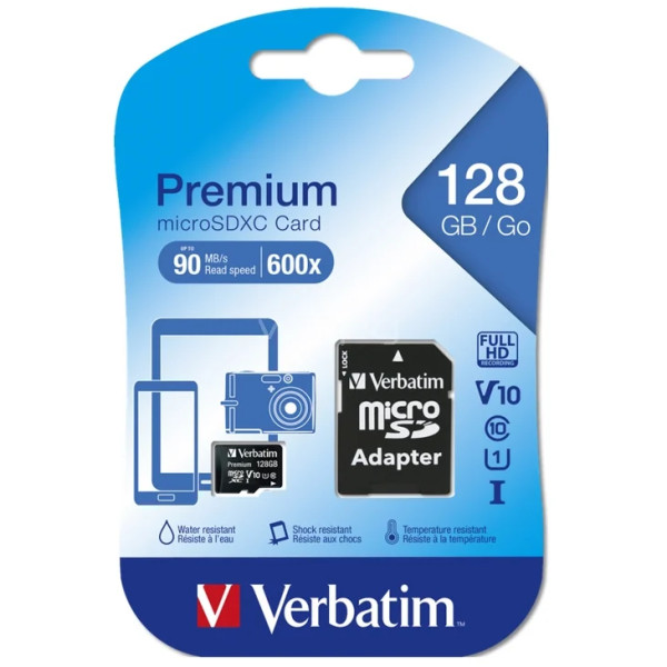 Tarjeta de Memoria Microsd  Micro SDXC 128GB Class 10 VTM