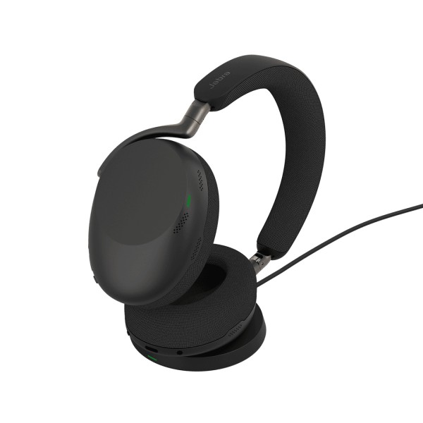 Jabra Evolve3 - Headphones - Wireless - Evolve3 85 MS Link390c Black (38599-999-899)