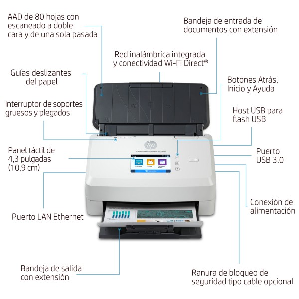 ScanJet Enterprise Fow N7000 snw1 (6FW10A)