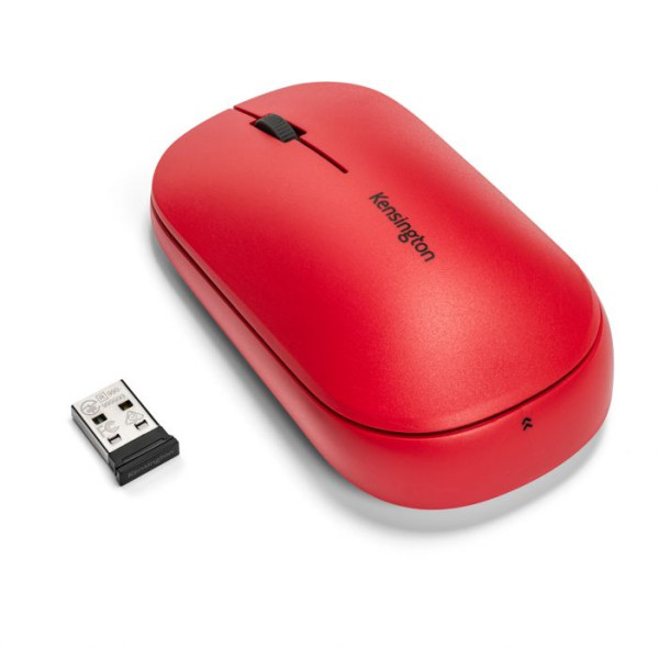 Mouse Inalámbrico Kensington SureTrack, 3 Botones, 2400DPI, Rojo (K75352WW)