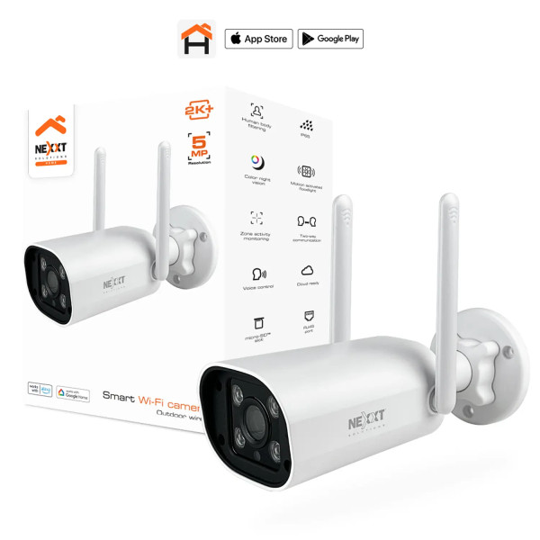 Nexxt NHC-OF10 Cámara Inteligente Wi-Fi 2K+ 5MP RJ45