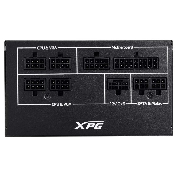 Fuente de Poder XPG CORE REACTOR II 1200W 80+ Gold (COREREACTORII1200G-BKCEU)