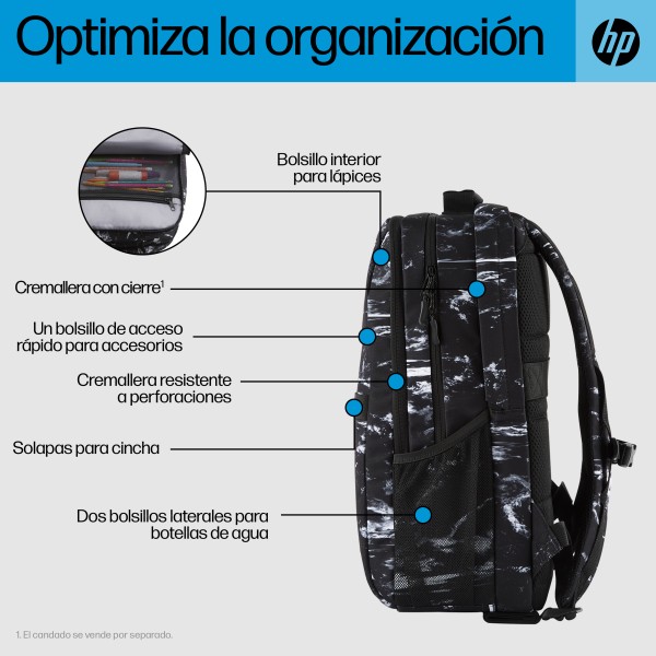 CAMPUS XL MARBLE STONE BACKPACK 20L (7J592AA)