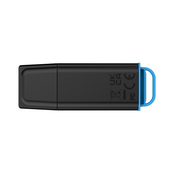 Kingston - USB flash drive - USB 3.2 Gen 1 - DataTraveler Black/Blue (DTXG2/128GB)