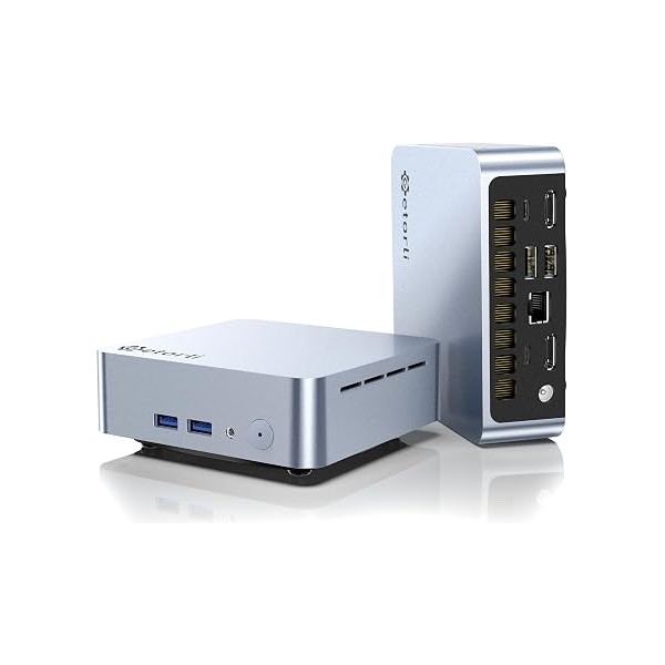Mini PC Getorli AMD Ryzen 5 3501U 16 GB DDR4 RAM 512 GB NVMe SSD WiFi 6 Bluetooth 5.3 WIN 11 PRO (GT1013501U16512)