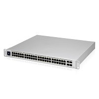 Ubiquiti UniFi Switch USW-48-POE - Conmutador - Gestionado - 48 x 10/100/1000 (32 PoE+) + 4 x Gigabit SFP - sobremesa, montaje en rack - PoE+ (195 W)