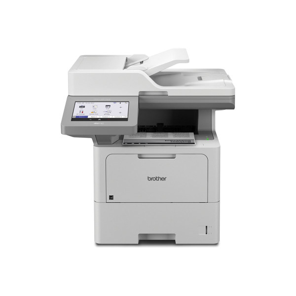 Brother MFC-L6915DW - Impresora multifunción - B/N - laser - A4/Legal (material) - hasta 52 ppm (impresión) - 520 hojas - 33.6 Kbps - USB 2.0, Gigabit LAN, Wi-Fi(n), host USB, NFC