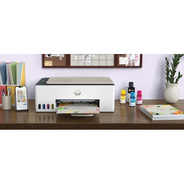 Impresora Multifuncional tinta color HP Smart Tank 583, 12 ppm/negro, 5 ppm/color, Wifi, USB 2.0 (4A8D7A#AKH)