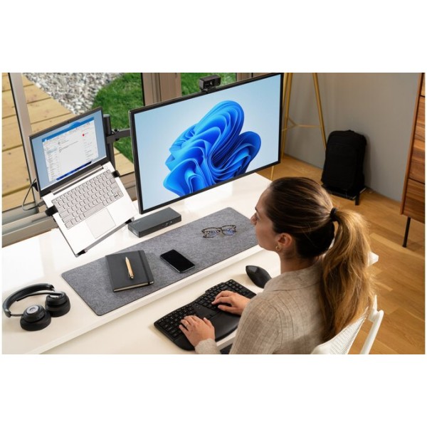 Kensington - Keyboard and mouse set - COMBO TECLADO INALAM ERG RECAR (K75492ES)