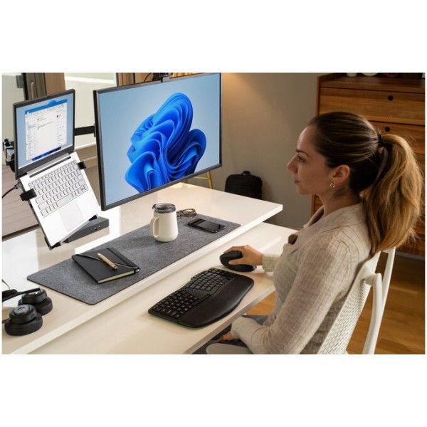 Kensington - Keyboard and mouse set - COMBO TECLADO INALAM ERG RECAR (K75492ES)