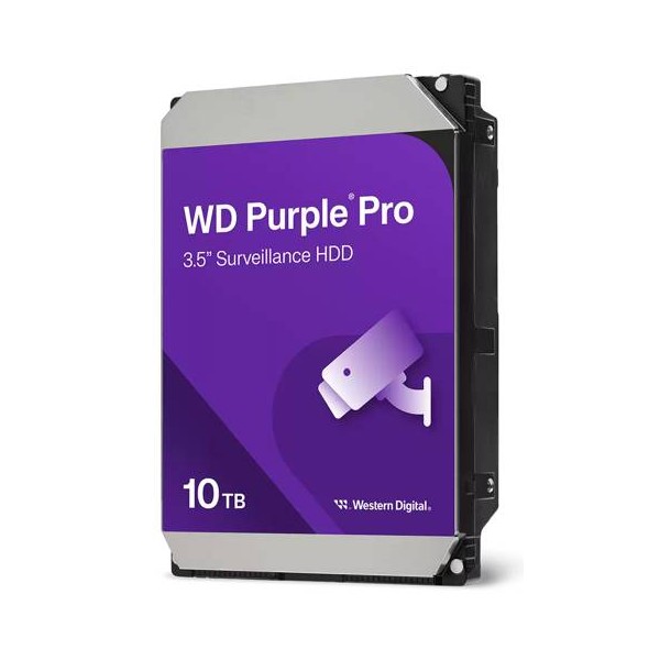 Disco Duro WD PURPLE PRO Surveillance 10TB SATA 6Gb/s 512MB 3.5 IN