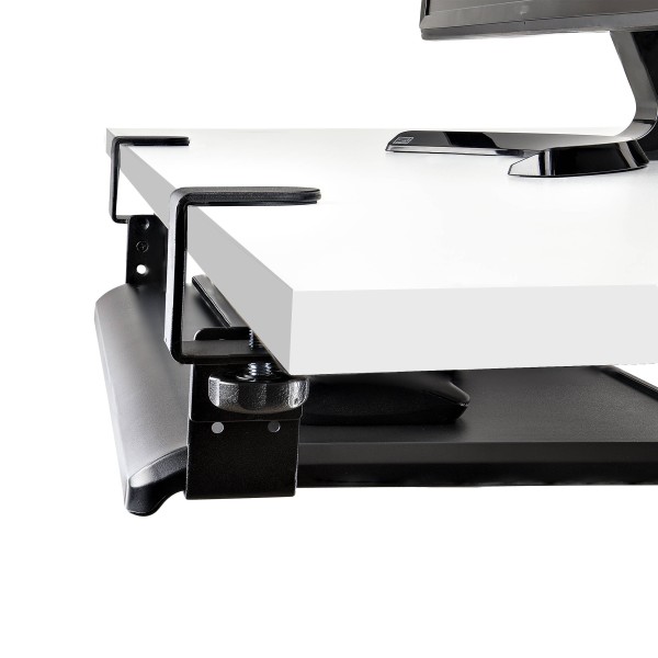 Under-Desk Keyboard Tray Adjustable (KEYBOARD-TRAY-CLAMP1)