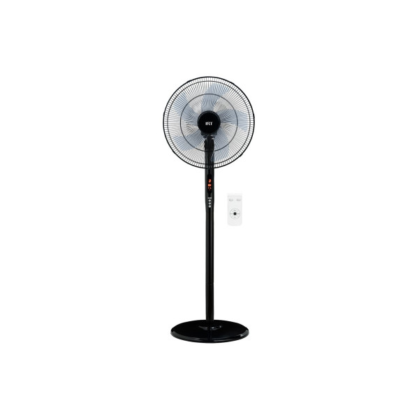 VENTILADOR 16in PIE 50W TIMER/CONTROL PLASTICO NEGR (I005VENTP1603N)