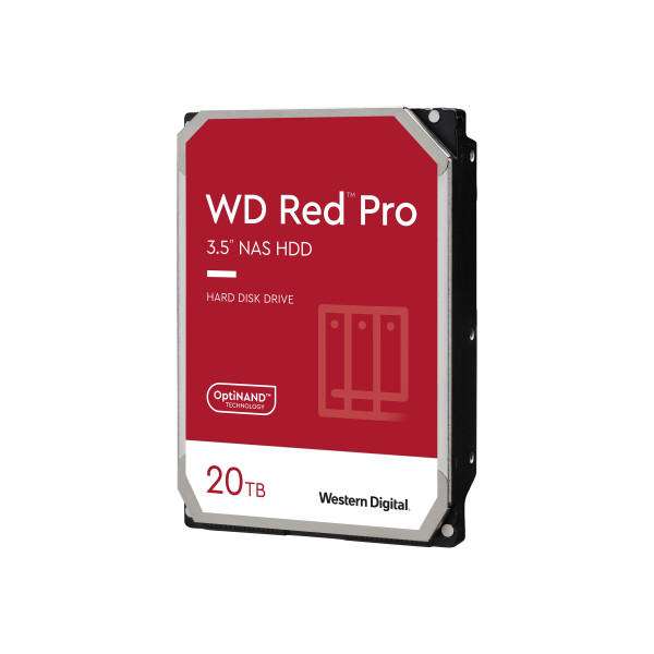Disco Duro WD Red Pro WD201KFGX 20 TB Interno 3.5in SATA 6Gb/s 7200 rpm