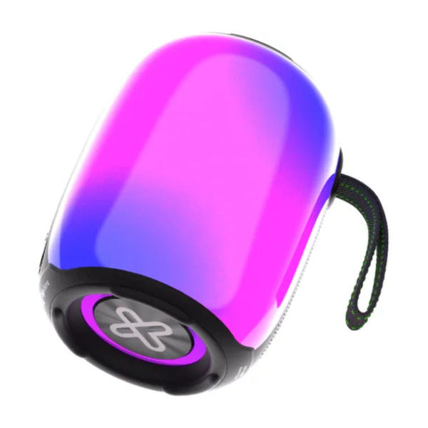 Klip Xtreme KBS-250BK - Speaker - Black - LED Flame Lights 12W TWS (KBS-250BK)