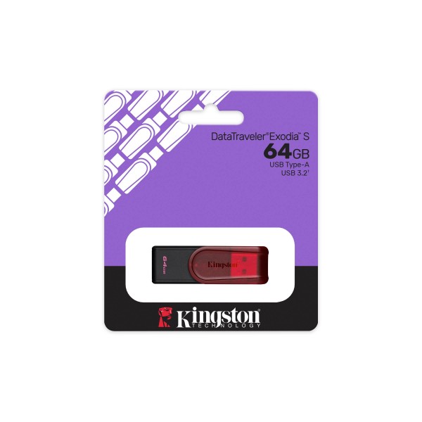 Kingston - USB flash drive - USB 3.0 - LATAM Red Casing