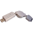 Cable Retráctil Para Cargar Ipod   USB   572309004  (3 M. Gtia.)
