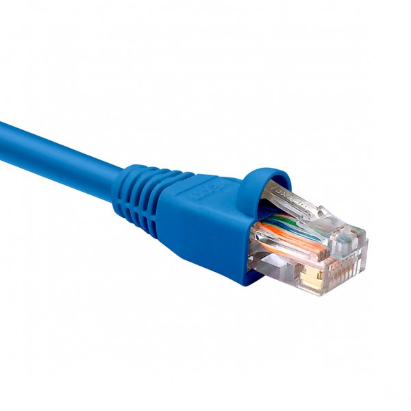 Cable De Red Patch Cat5e 0,9m Azul