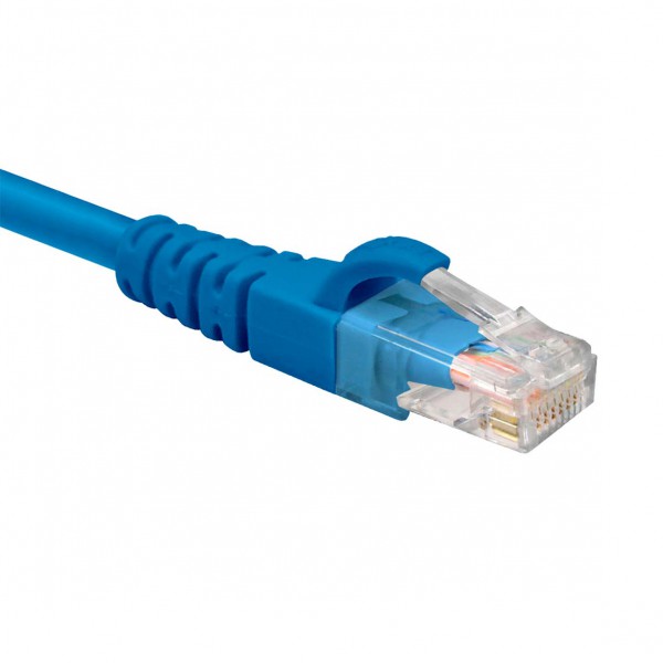 Cable De Red Patch Cat5e Azul 2,1m