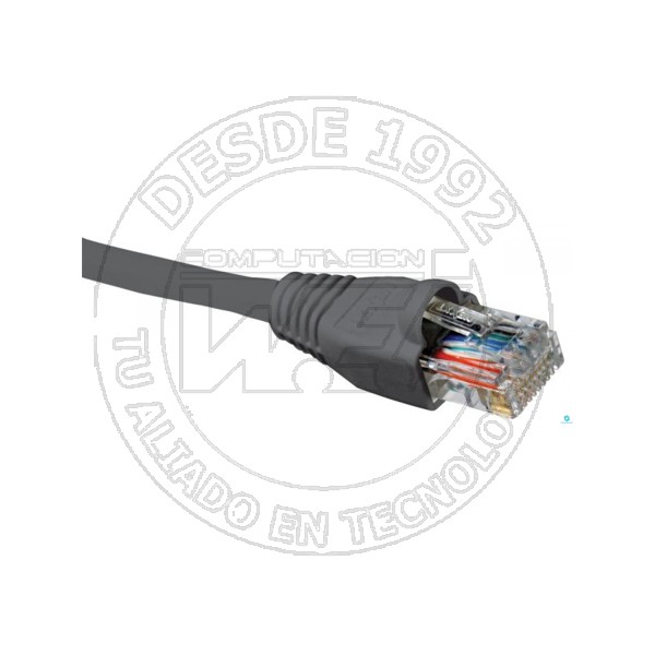 Cable De Red Patch Cat6 0,9m Gris