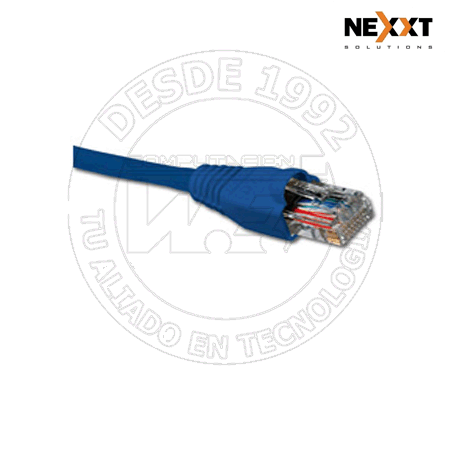 Cable De Red  Patch Cat6 0,9m Azul