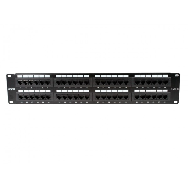 Puertas Rack  Cat6 48 Puertas Rack Patch Panel  (AW191NXT11)